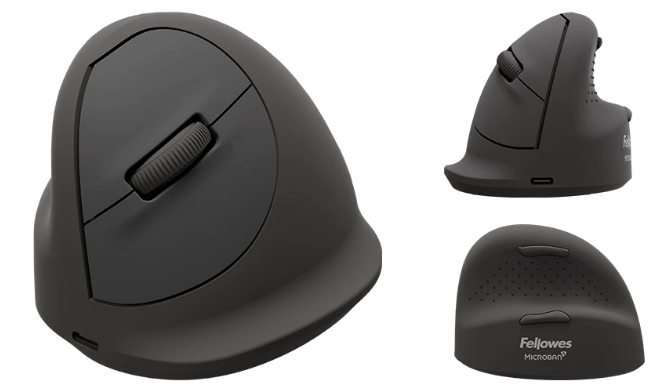 Ergonomic Vertical Wireless Mouse