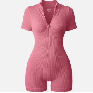 Ribbed Seamless Two-Piece Workout Set
