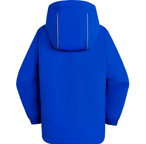 Water-Resistant Hooded Windbreaker