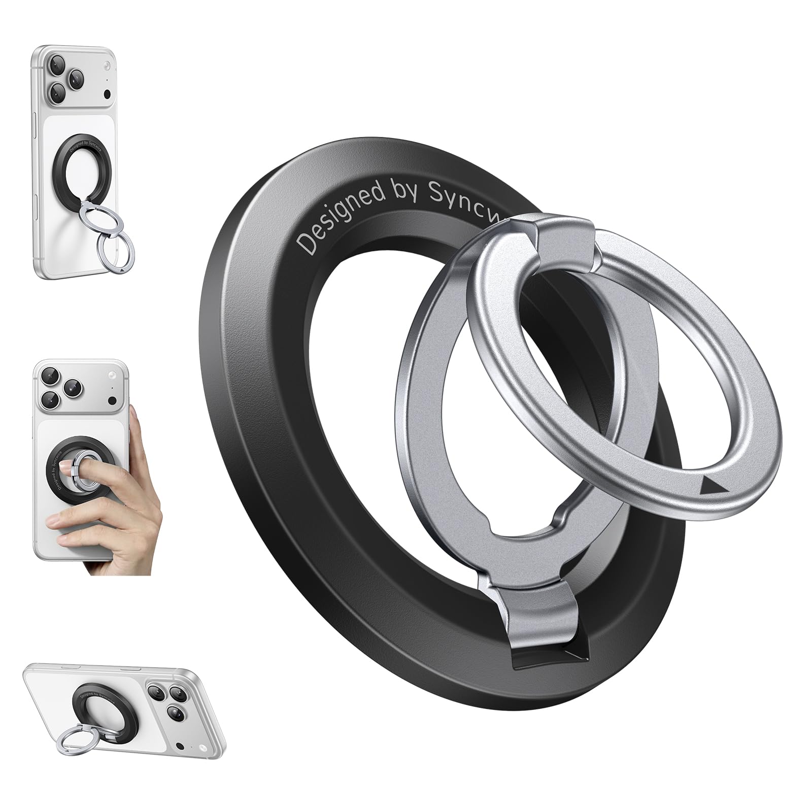 Magnetic Ring Grip & Kickstand