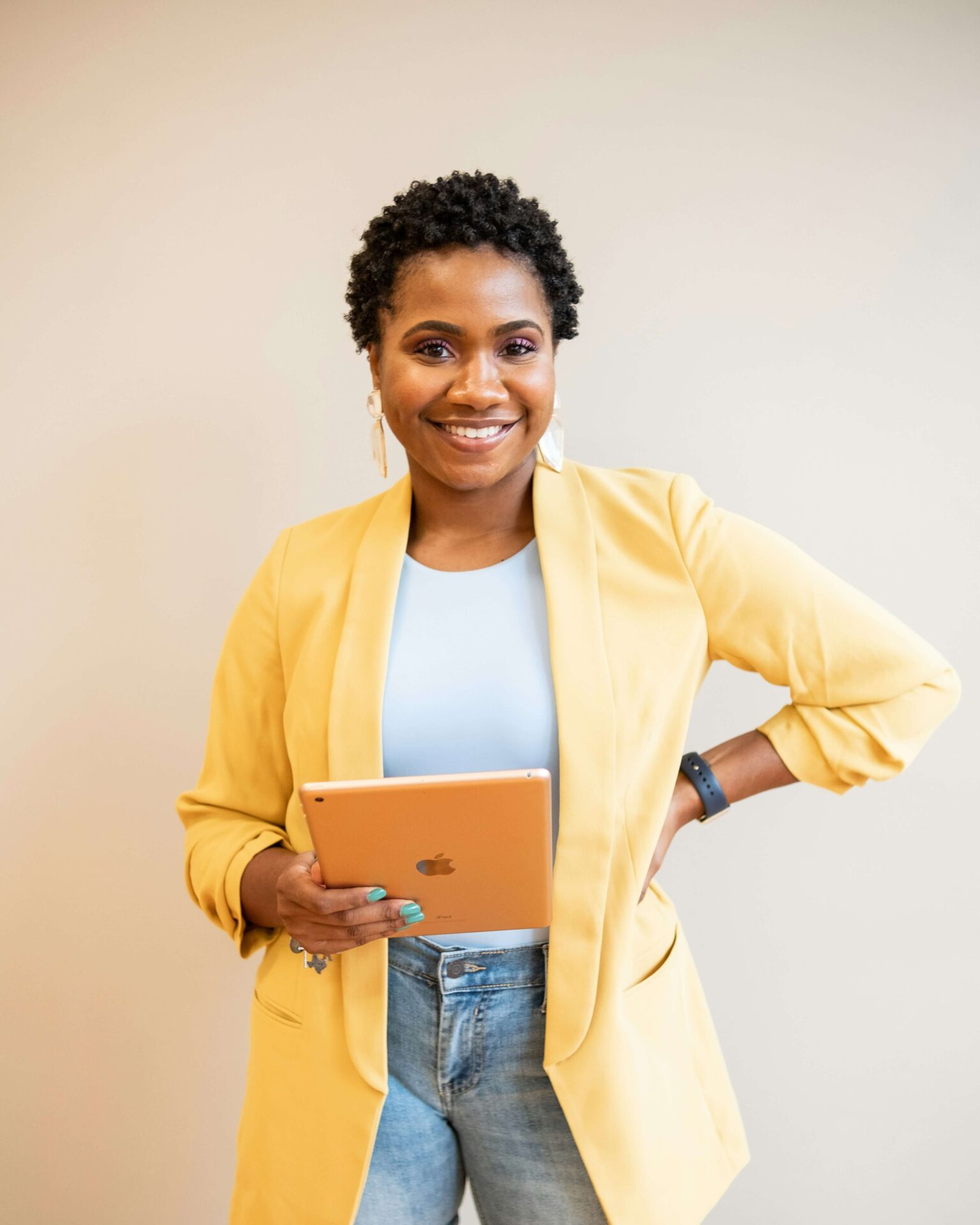 African Woman Smiling